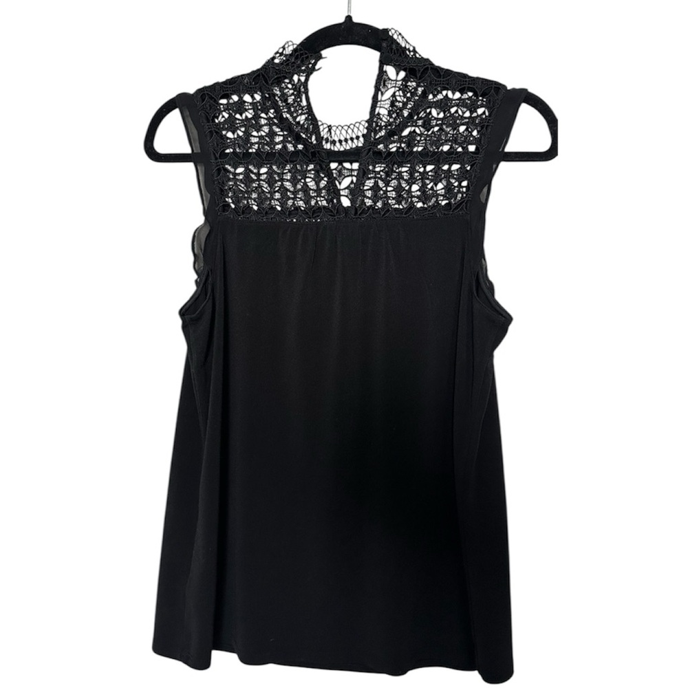 Express Black Lace Women's Top